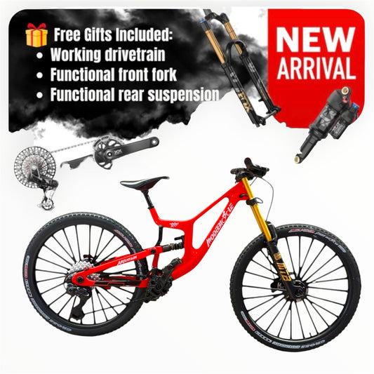 Mini Santa Cruz V10 Stunt Bike – Finger Bike / Mini MTB for Tricks & Play